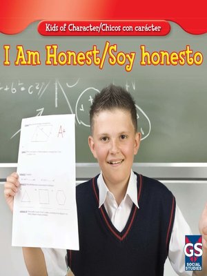 cover image of I Am Honest / Soy honesto